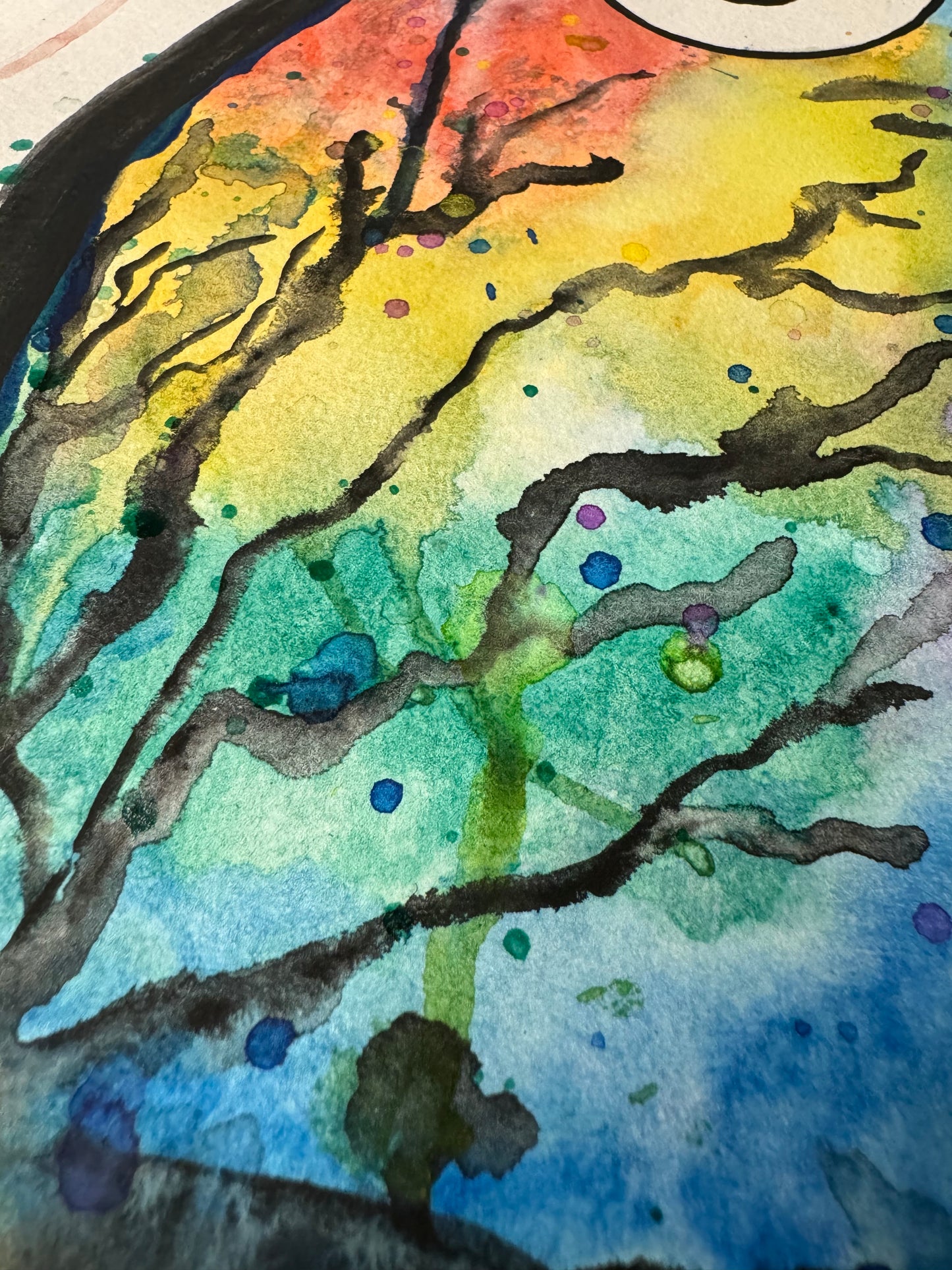 Lonely Spirit: Watercolor Original