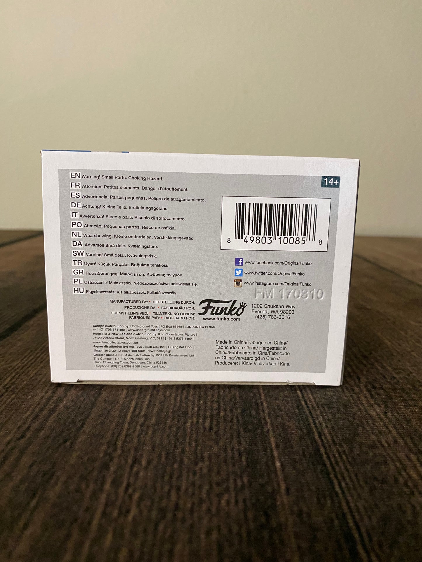 Happy Funko Pop: Flocked F.Y.E. Exclusive