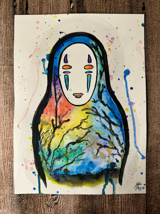 Lonely Spirit: Watercolor Original