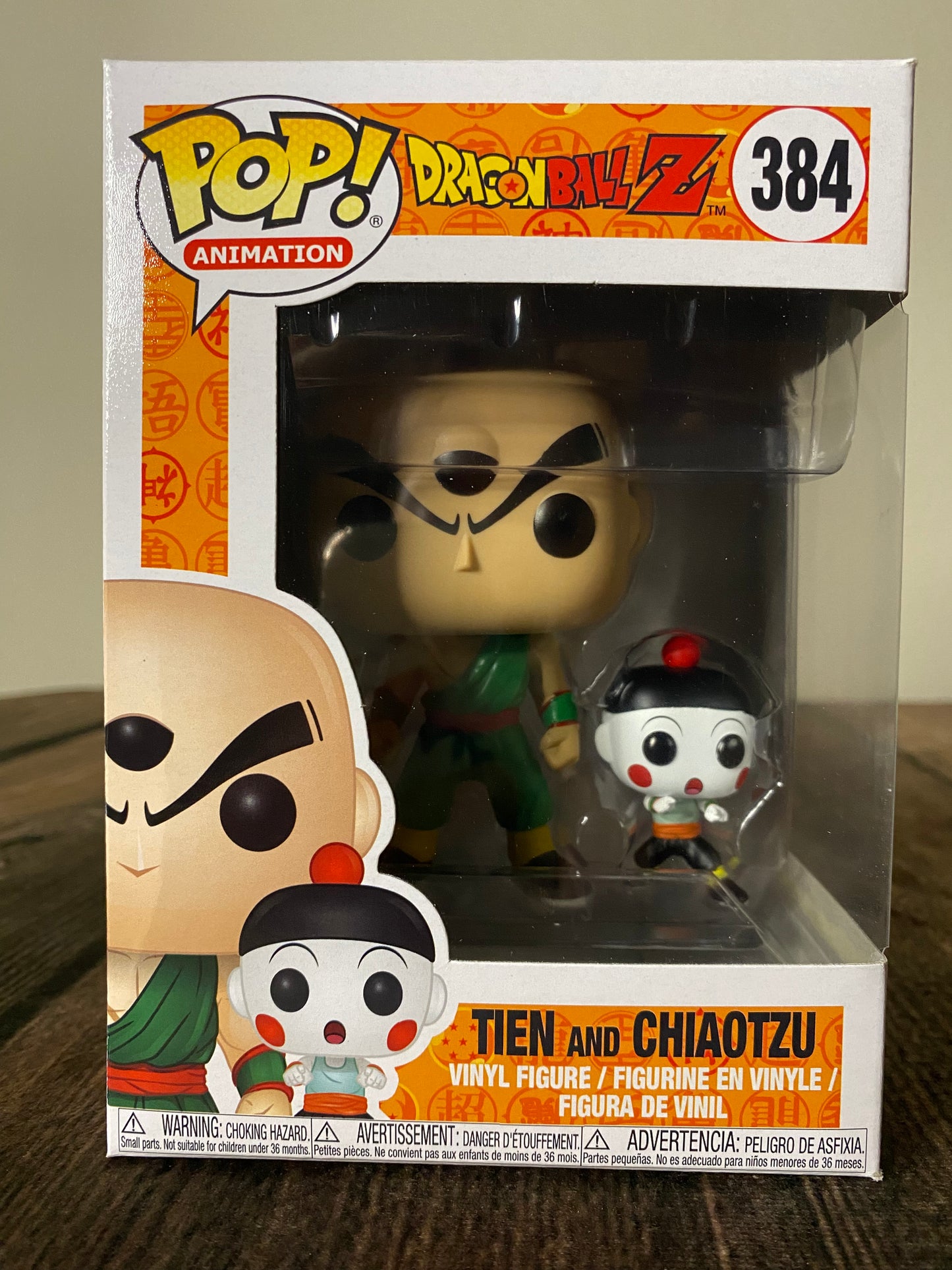 Tien and Chiaotsu Funko Pop