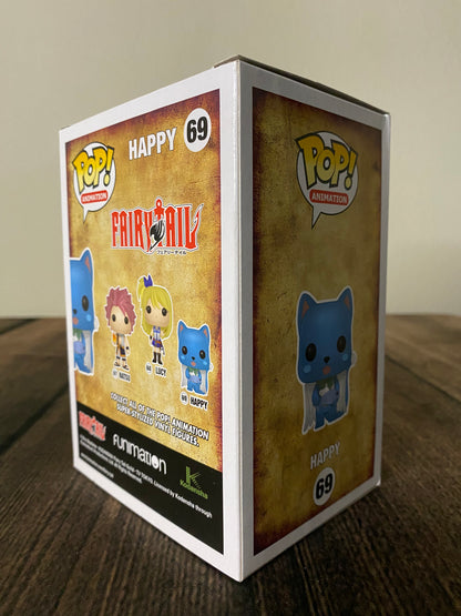 Happy Funko Pop: Flocked F.Y.E. Exclusive