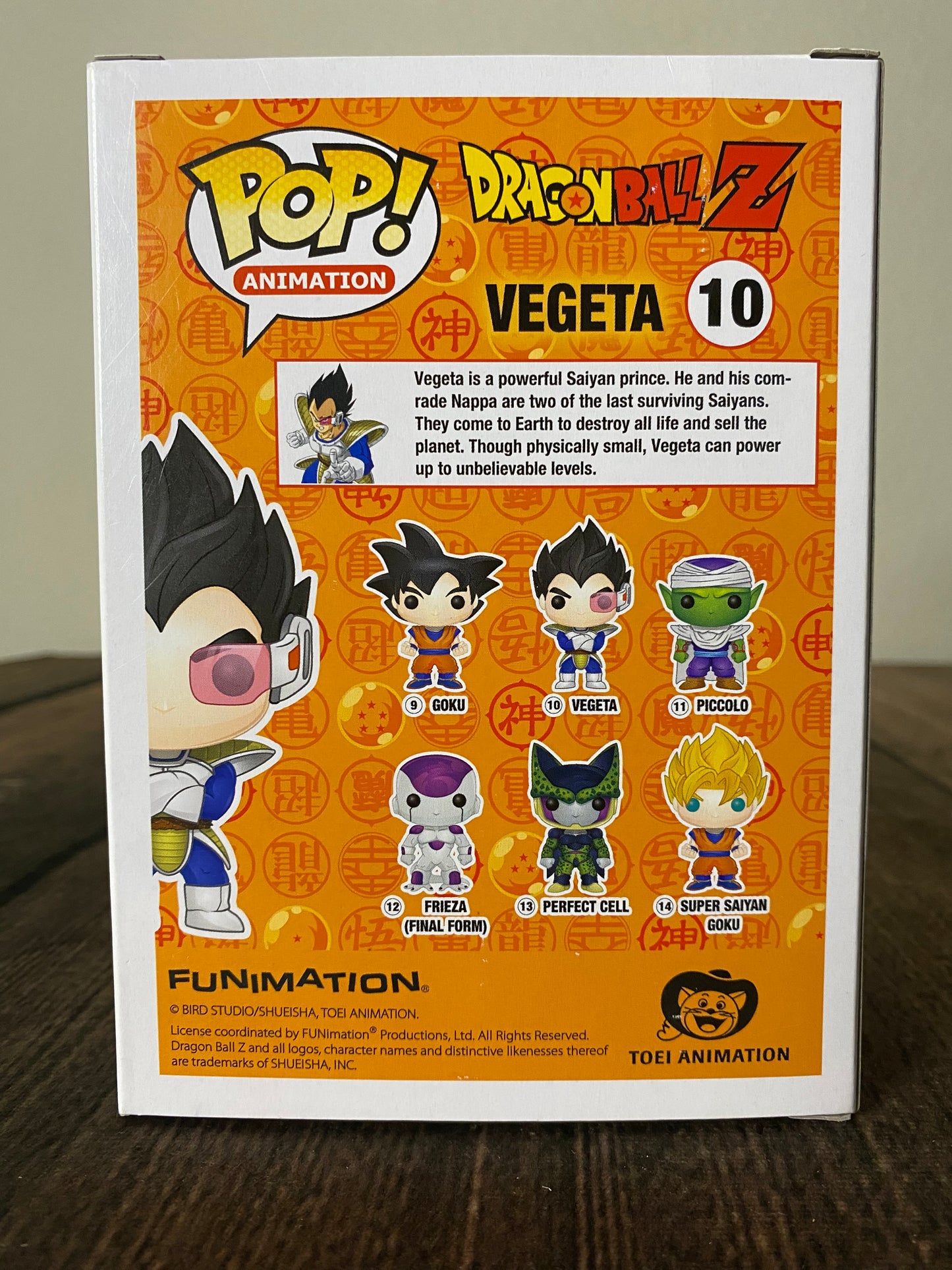 Vegeta Funko Pop
