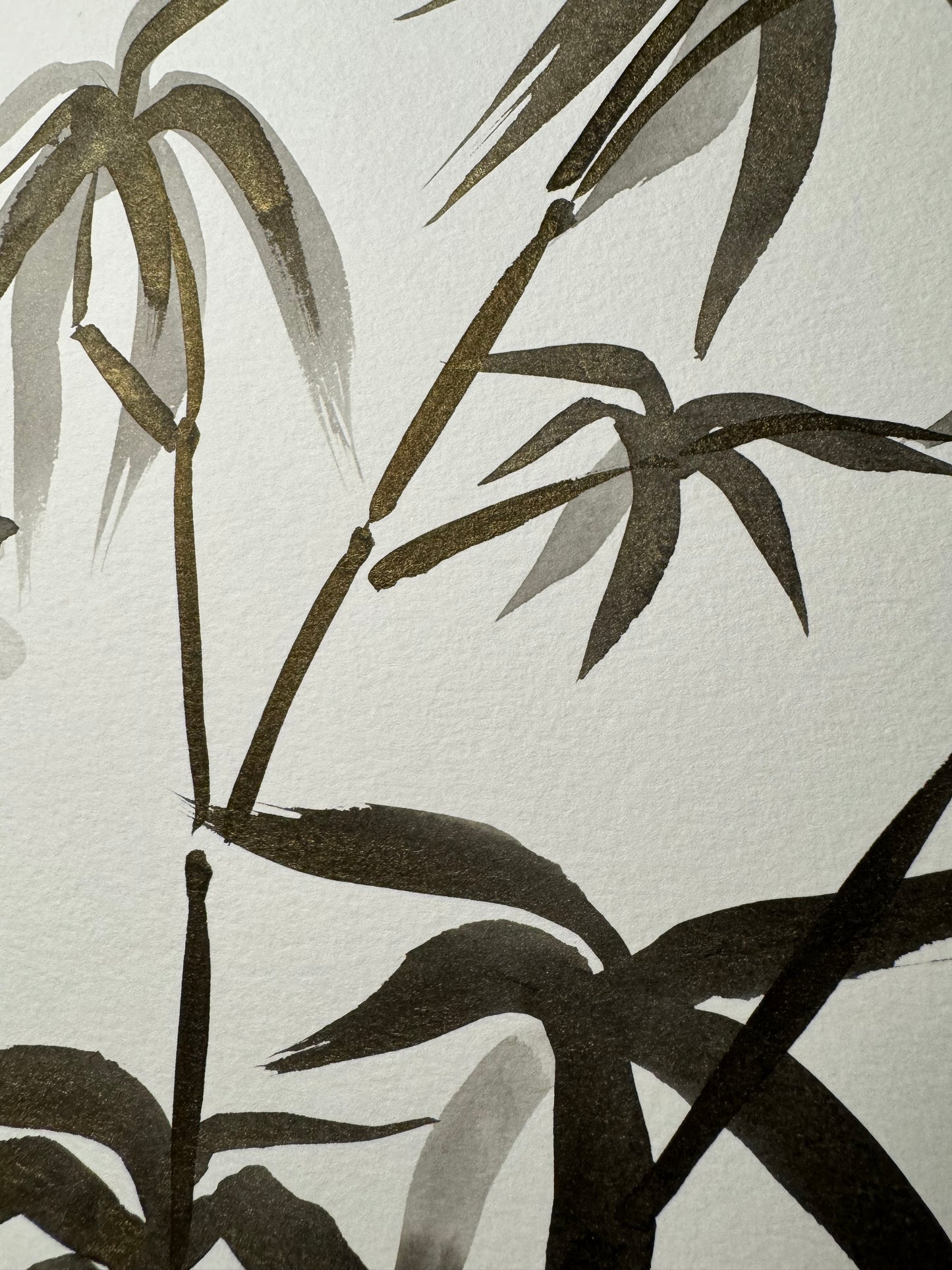 Bamboo: Sumi Ink Original w/ Art of Mizuki Stamp