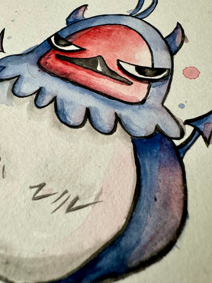 Nero: Watercolor & Ink Original