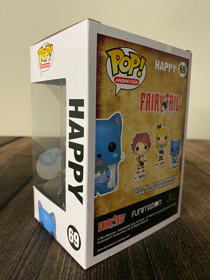Happy Funko Pop: Flocked F.Y.E. Exclusive