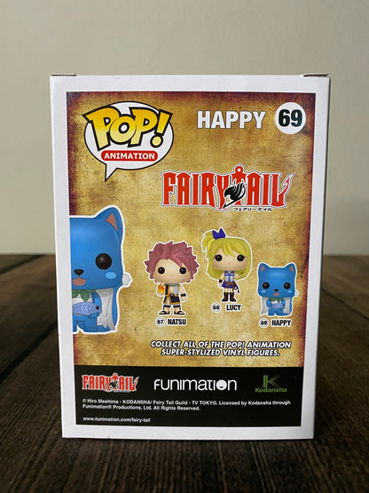 Happy Funko Pop: Flocked F.Y.E. Exclusive