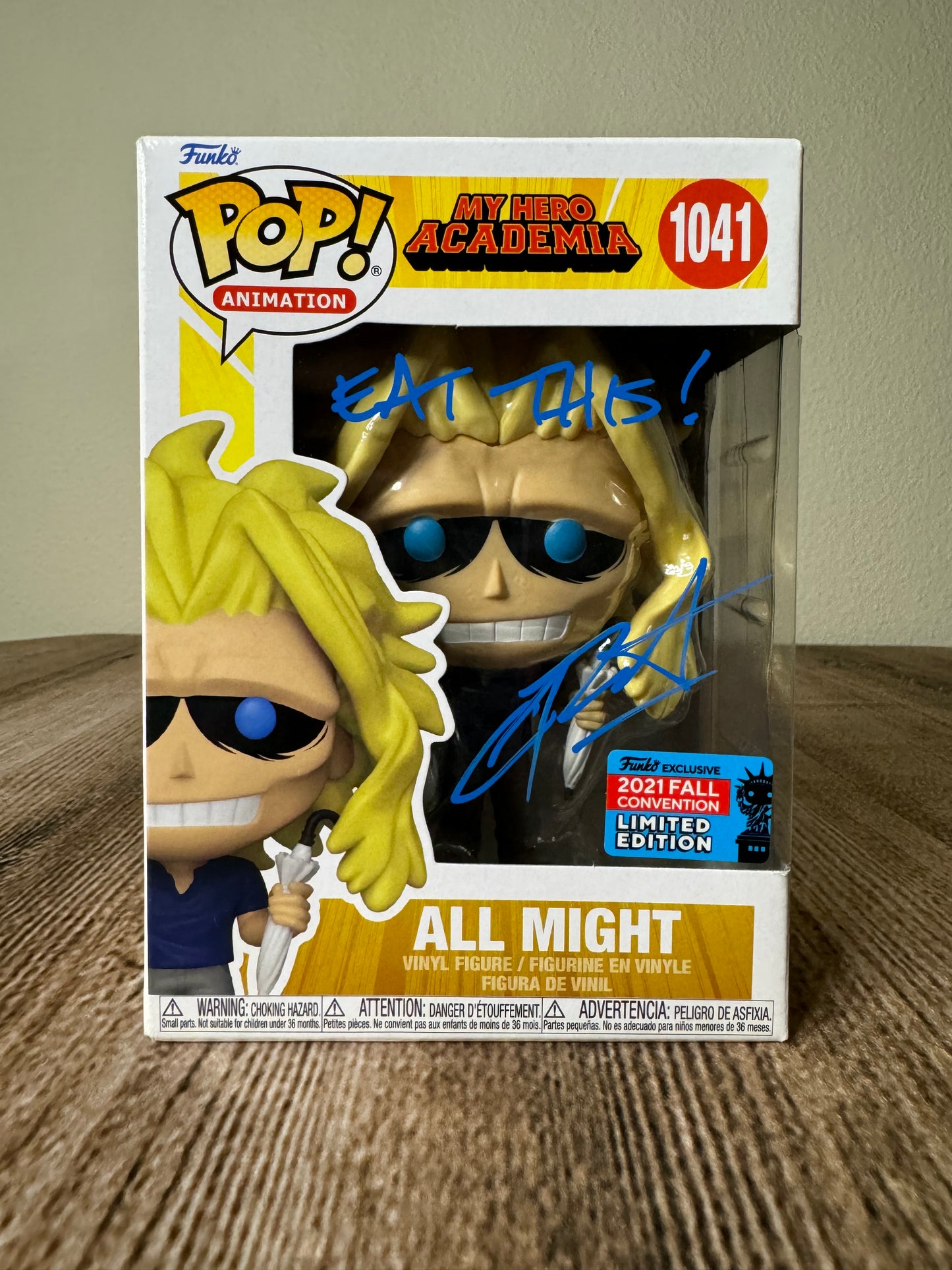 All Might: 2021 Fall Convention Exclusive Funko Pop