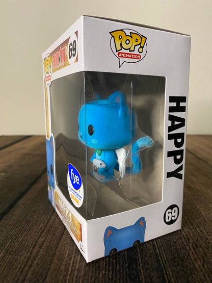 Happy Funko Pop: Flocked F.Y.E. Exclusive