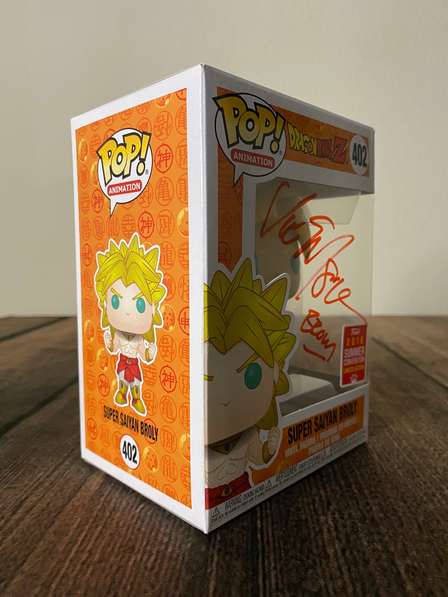 Super Saiyan Broly Funko Pop: 2018 Summer Convention Exclusive