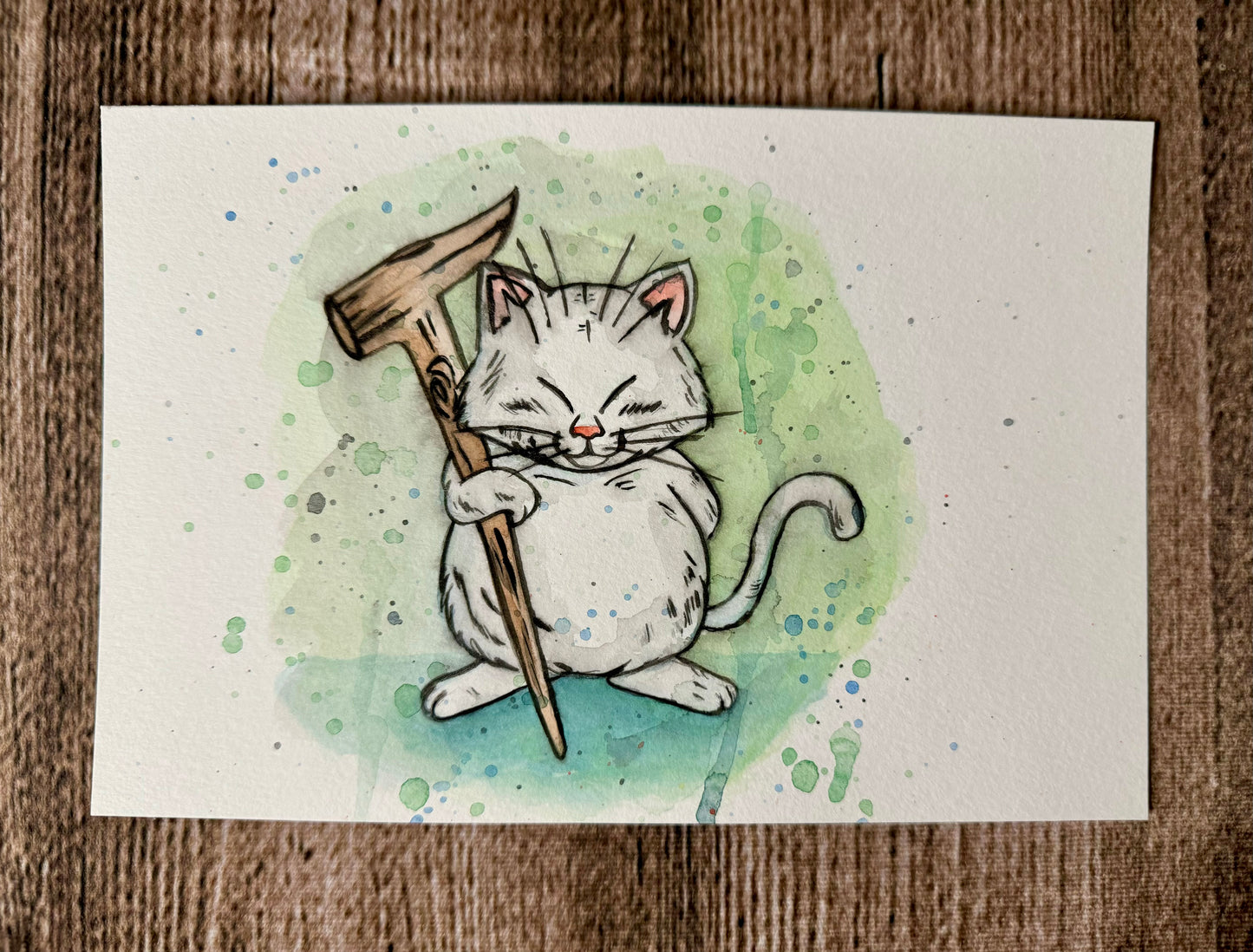 Korin: Watercolor Original