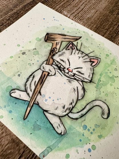 Korin: Watercolor Original