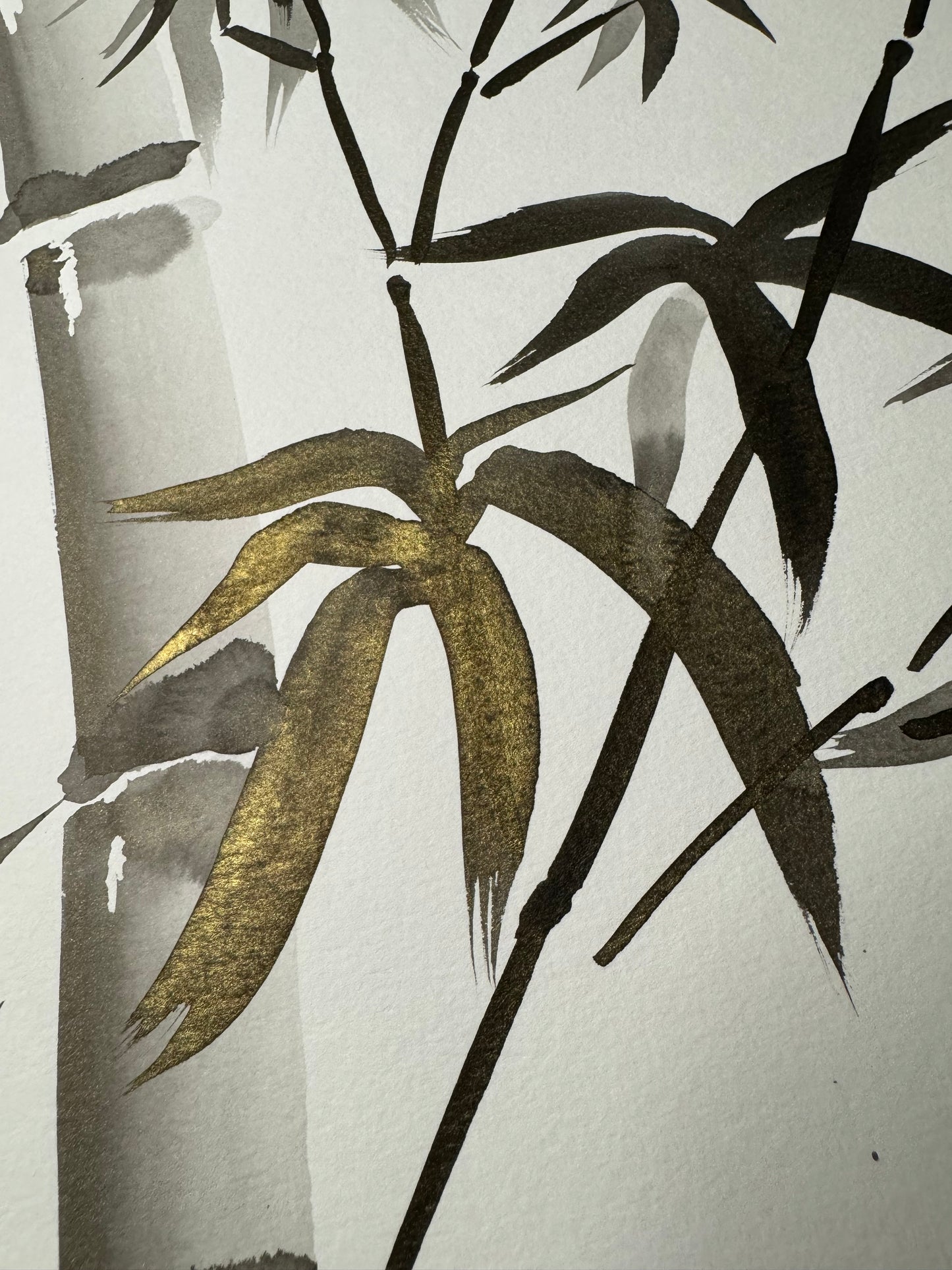 Bamboo: Sumi Ink Original w/ Art of Mizuki Stamp