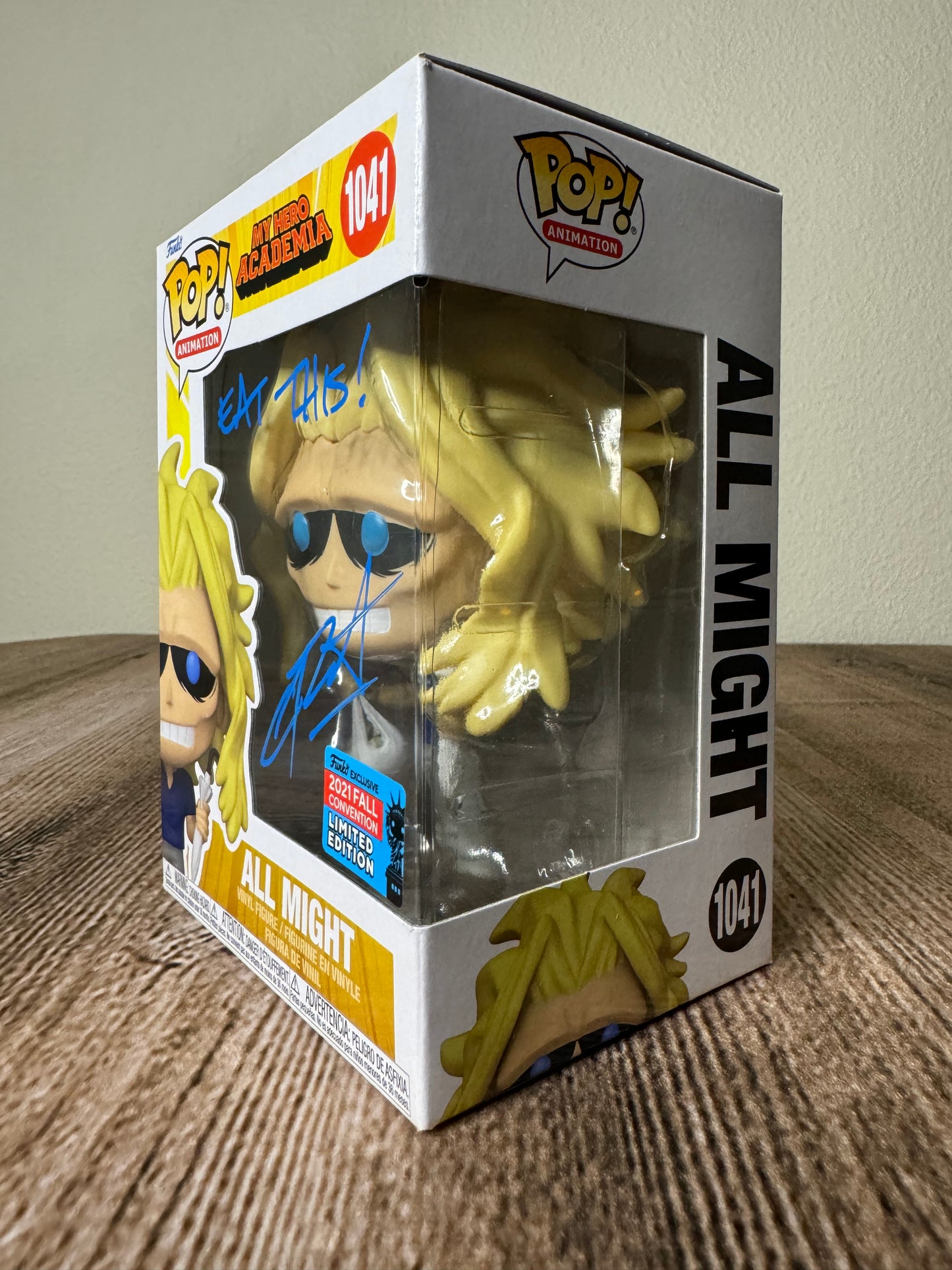 All Might: 2021 Fall Convention Exclusive Funko Pop