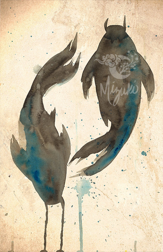 Blue Drip Koi