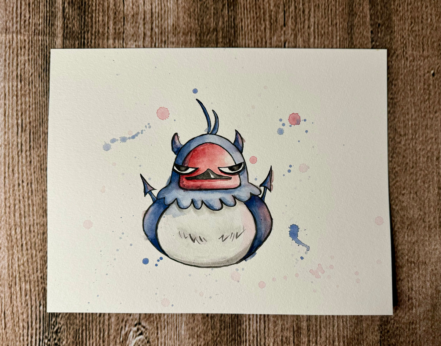 Nero: Watercolor & Ink Original