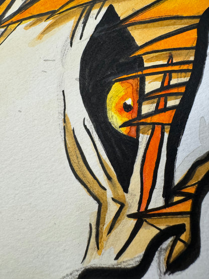 Hollow Ichigo: Watercolor Original