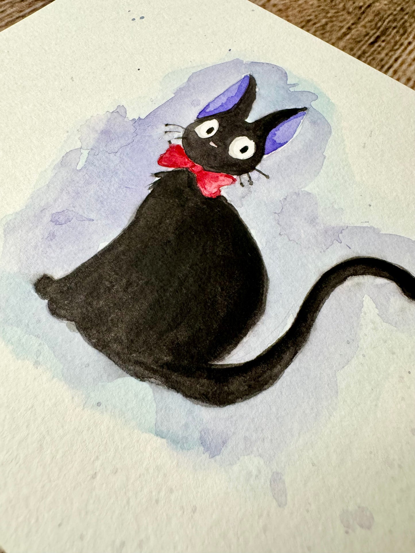Cat: Watercolor Original