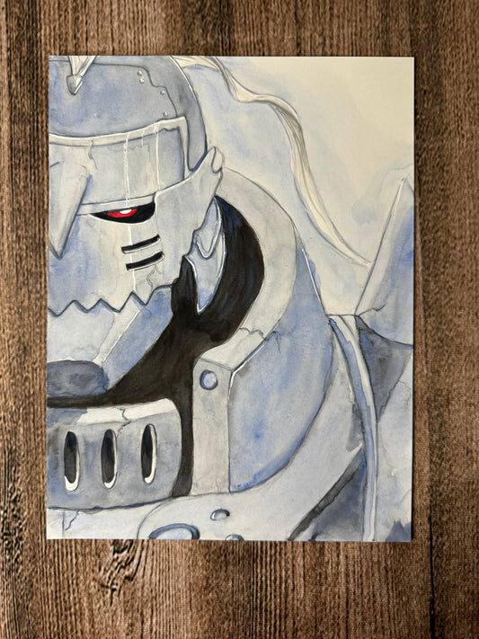 Alphonse: Watercolor and Ink Original