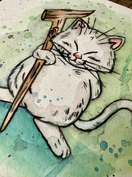 Korin: Watercolor Original