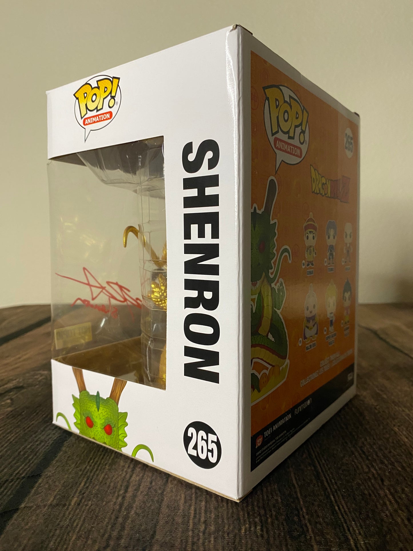 Shenron Dragon (Gold): 6 Inch Funko Pop