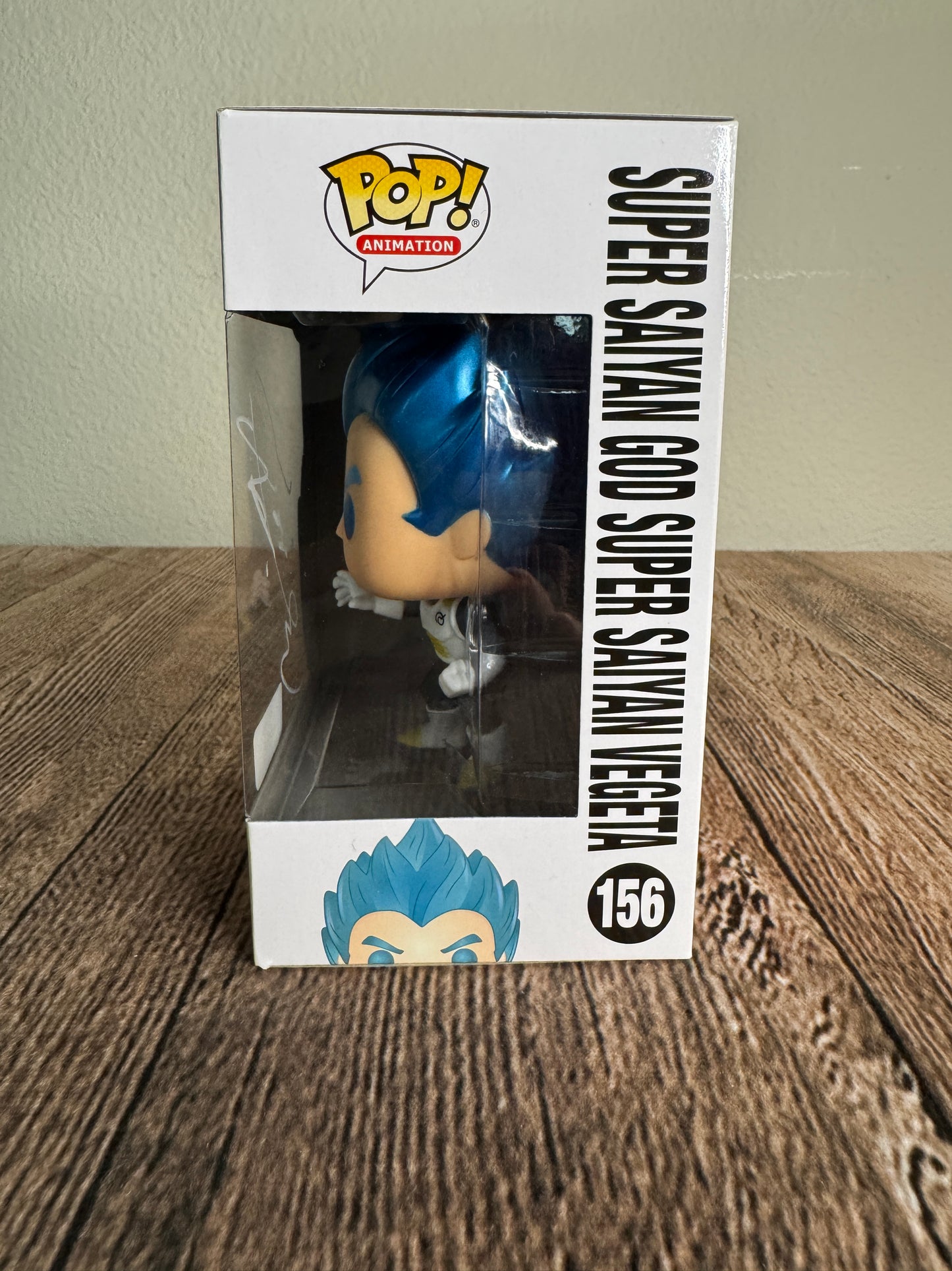 Super Saiyan God Super Saiyan Vegeta: Gamestop Exclusive Funko Pop Signed by Ryō Horikawa
