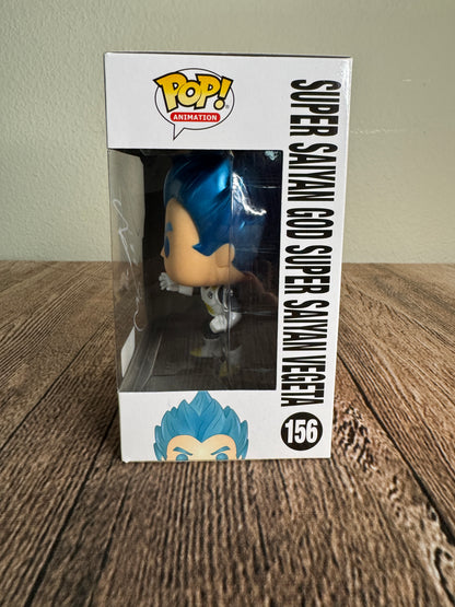 Super Saiyan God Super Saiyan Vegeta: Gamestop Exclusive Funko Pop Signed by Ryō Horikawa