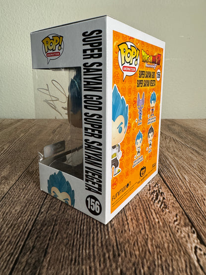 Super Saiyan God Super Saiyan Vegeta: Gamestop Exclusive Funko Pop Signed by Ryō Horikawa